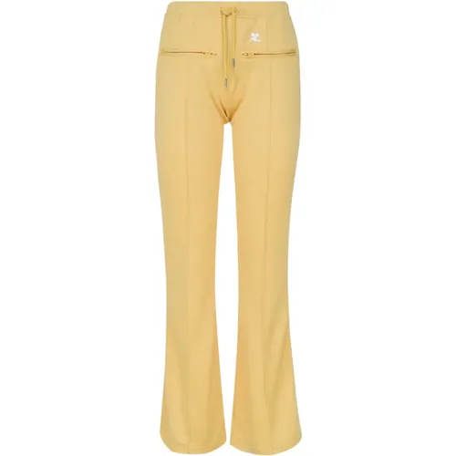 Trousers > Wide Trousers - - Courrèges - Modalova