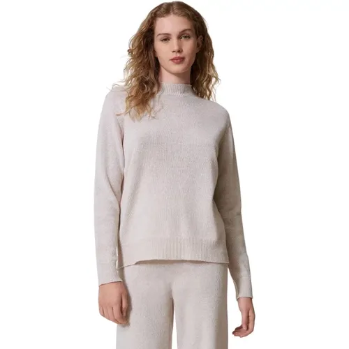 Knitwear > Turtlenecks - - Twinset - Modalova