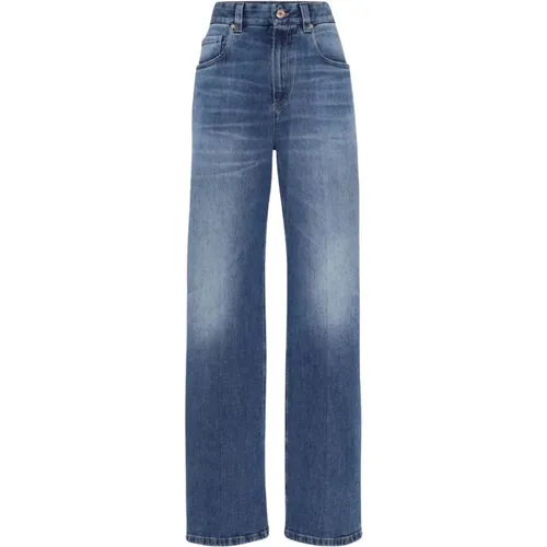 Jeans > Straight Jeans - - BRUNELLO CUCINELLI - Modalova