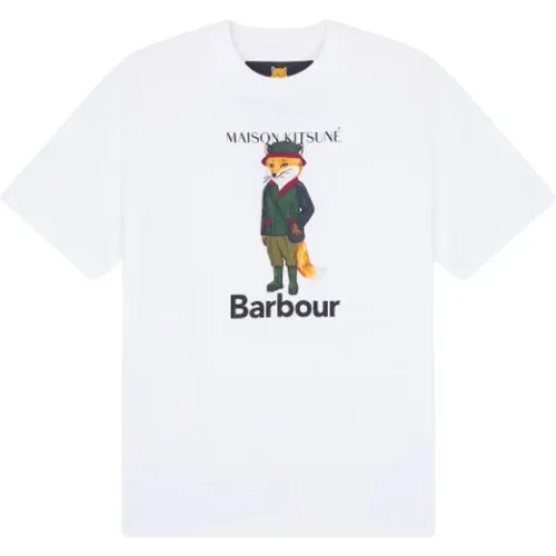 Barbour - Tops > T-Shirts - White - Barbour - Modalova