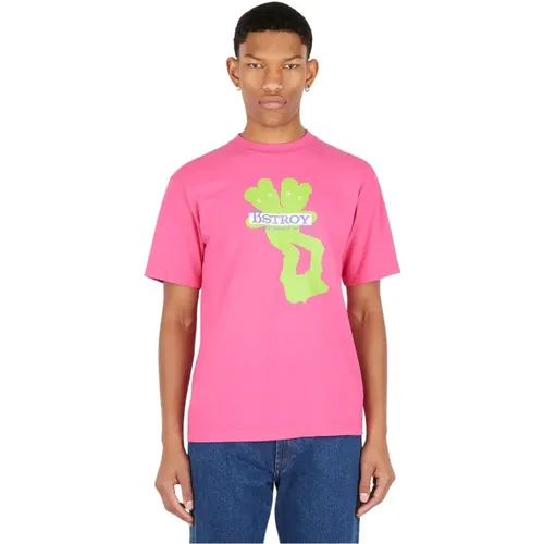 Bstroy - Tops > T-Shirts - Pink - Bstroy - Modalova