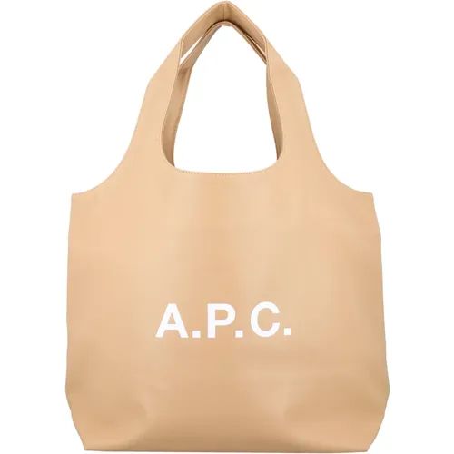 A.p.c. - Bags > Tote Bags - Beige - A.p.c. - Modalova