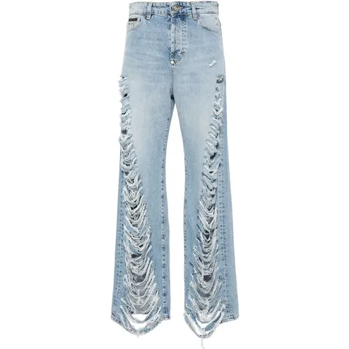 Jeans > Wide Jeans - - Philipp Plein - Modalova