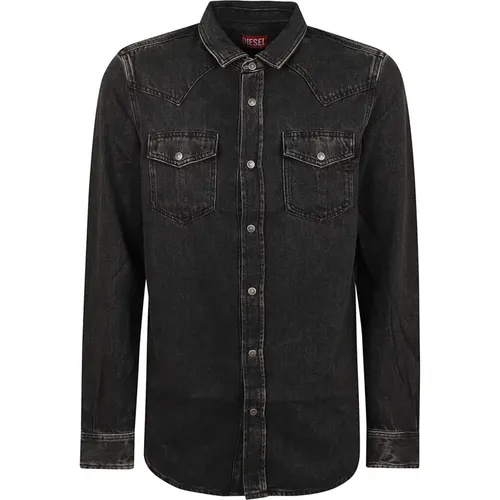 Shirts > Denim Shirts - - Diesel - Modalova