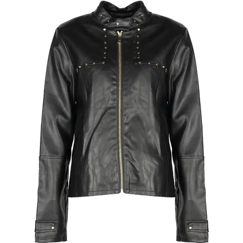 Jackets > Leather Jackets - - Trussardi - Modalova