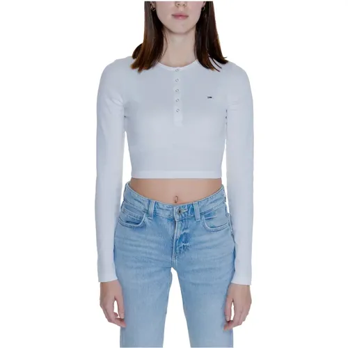 Tops > Long Sleeve Tops - - Tommy Jeans - Modalova