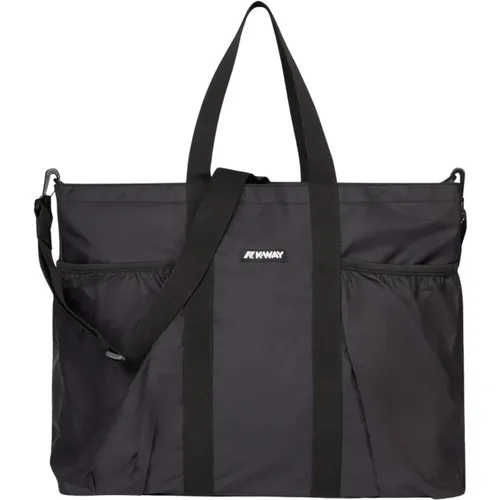 K-Way - Bags > Tote Bags - Black - K-way - Modalova