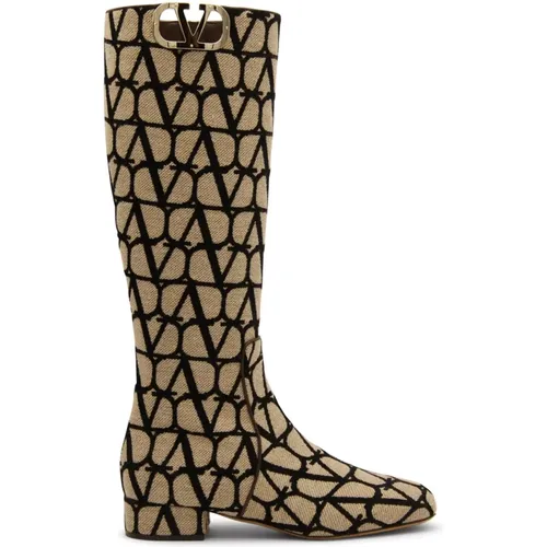 Shoes > Boots > High Boots - - Valentino Garavani - Modalova