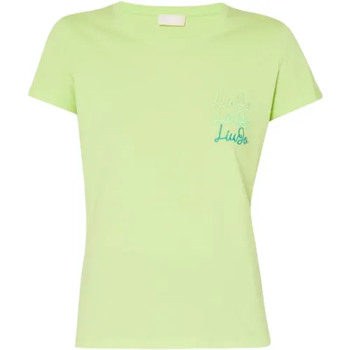 Liu Jo - Tops > T-Shirts - Green - Liu Jo - Modalova