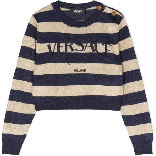 Kids > Tops > Knitwear - - Versace - Modalova