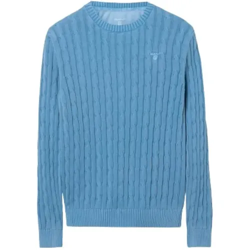 Knitwear > Round-neck Knitwear - - Gant - Modalova