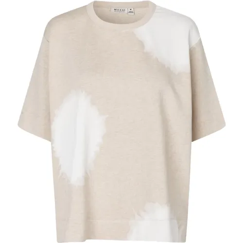 Masai - Tops > T-Shirts - Beige - Masai - Modalova