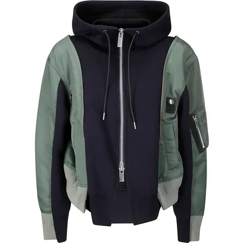 Sweatshirts & Hoodies > Zip-throughs - - Sacai - Modalova