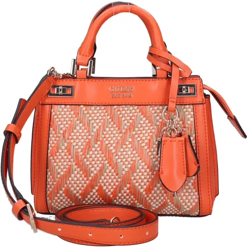 Guess - Bags > Handbags - Orange - Guess - Modalova