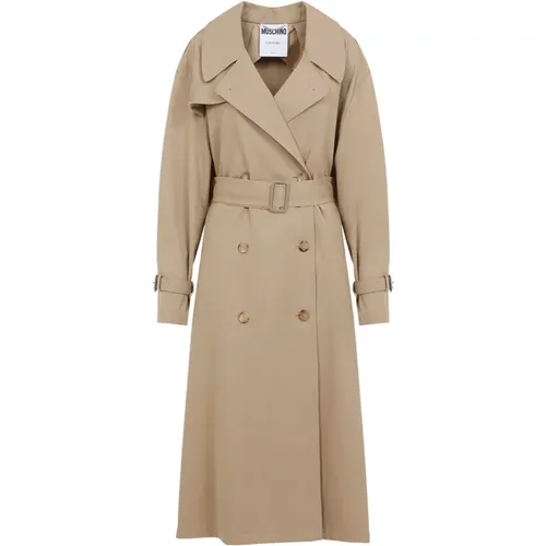 Coats > Trench Coats - - Moschino - Modalova