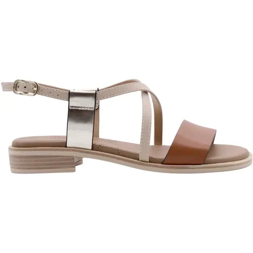 Shoes > Sandals > Flat Sandals - - Nerogiardini - Modalova