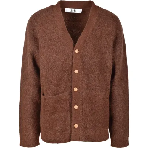 Knitwear > Cardigans - - Séfr - Modalova