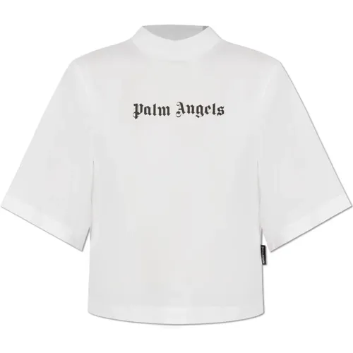 Tops > T-Shirts - - Palm Angels - Modalova