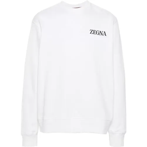 Sweatshirts & Hoodies > Sweatshirts - - Ermenegildo Zegna - Modalova