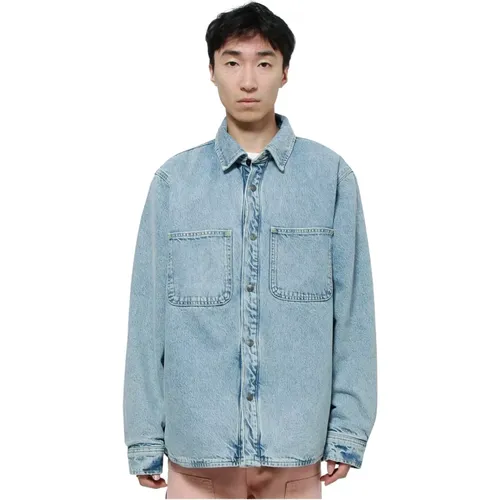 Jackets > Denim Jackets - - Stüssy - Modalova