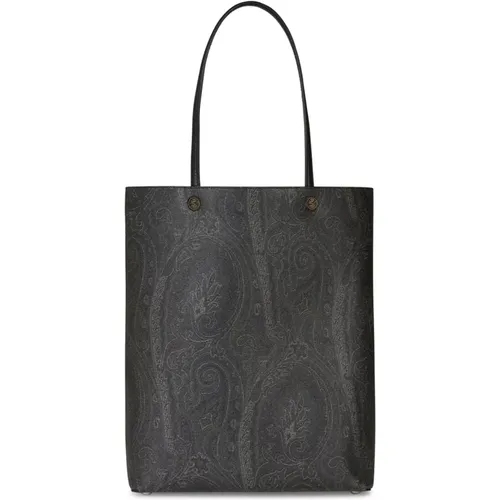 Etro - Bags > Tote Bags - Gray - ETRO - Modalova