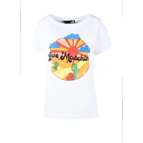 Tops > T-Shirts - - Love Moschino - Modalova