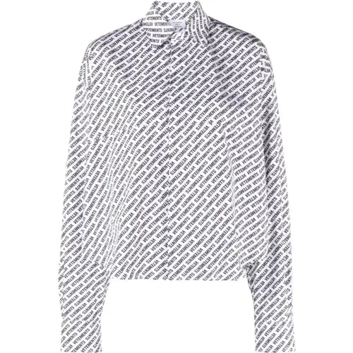 Blouses & Shirts > Shirts - - Vetements - Modalova