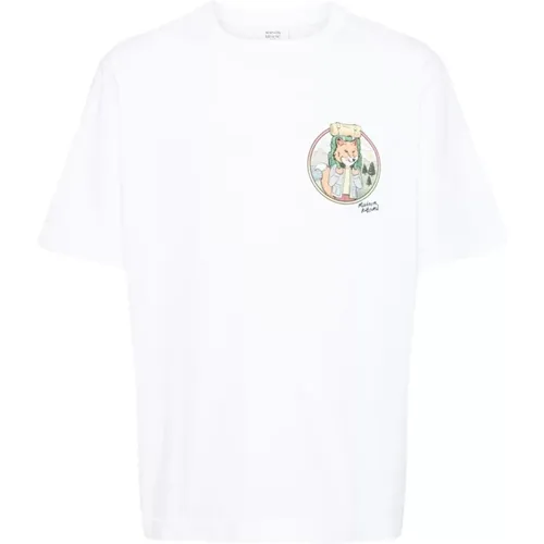 Tops > T-Shirts - - Maison Kitsuné - Modalova