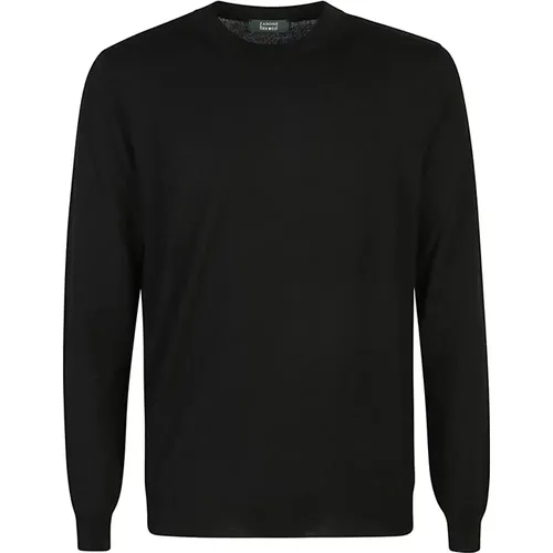 Knitwear > Round-neck Knitwear - - Zanone - Modalova