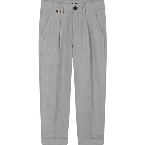 Trousers > Straight Trousers - - Hugo Boss - Modalova