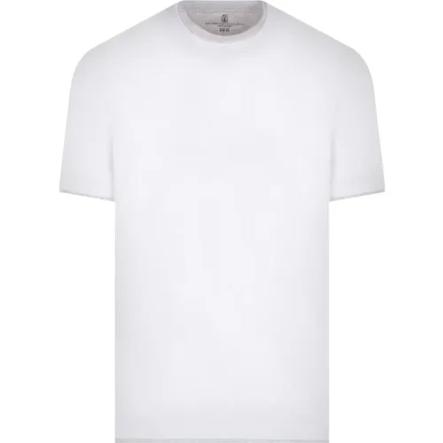 Tops > T-Shirts - - BRUNELLO CUCINELLI - Modalova