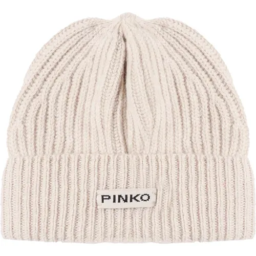 Accessories > Hats > Beanies - - pinko - Modalova