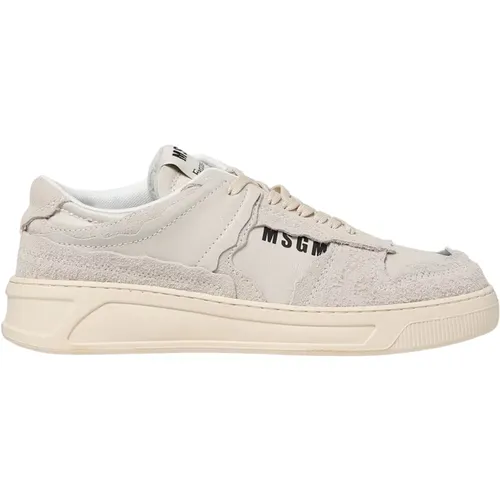 Msgm - Shoes > Sneakers - White - Msgm - Modalova