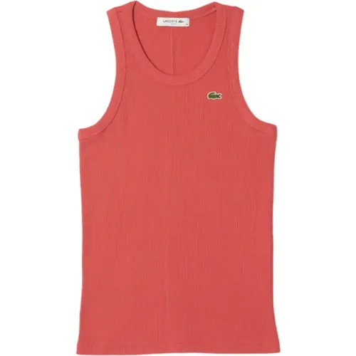 Tops > Sleeveless Tops - - Lacoste - Modalova