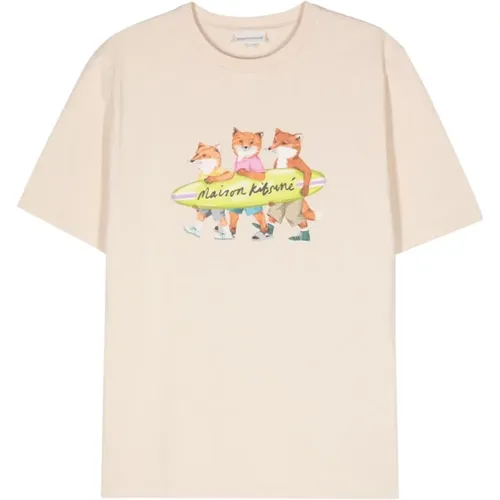 Tops > T-Shirts - - Maison Kitsuné - Modalova