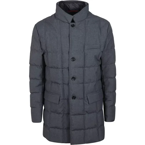 Fay - Coats > Down Coats - Gray - Fay - Modalova