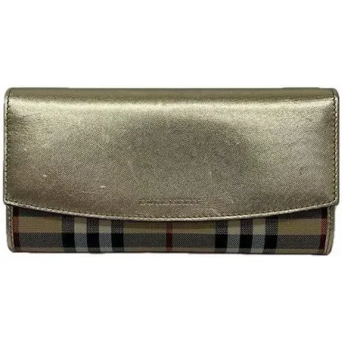 Pre-owned > Pre-owned Accessories > Pre-owned Wallets - - Burberry Vintage - Modalova