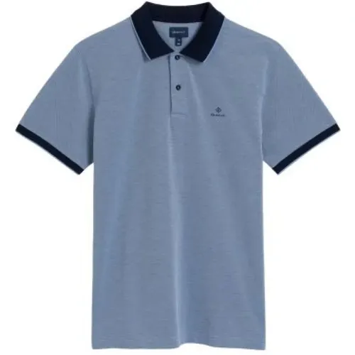 Gant - Tops > Polo Shirts - Blue - Gant - Modalova