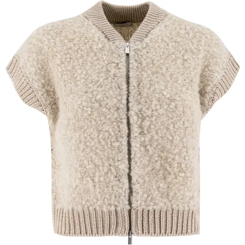 Knitwear > Cardigans - - PESERICO - Modalova