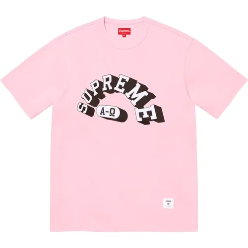 Supreme - Tops > T-Shirts - Pink - Supreme - Modalova