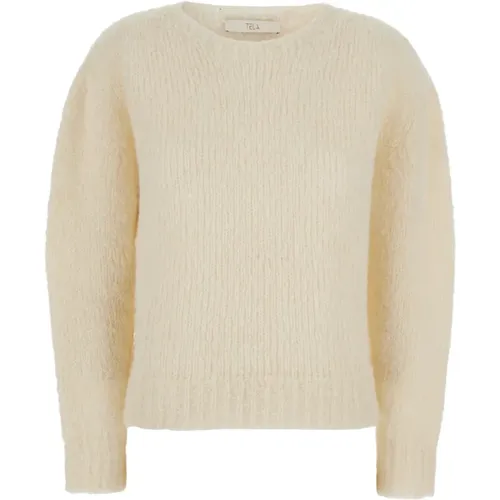 Knitwear > Round-neck Knitwear - - Tela - Modalova