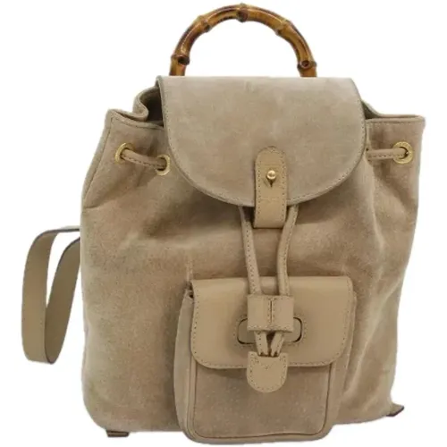 Pre-owned > Pre-owned Bags > Pre-owned Backpacks - - Gucci Vintage - Modalova