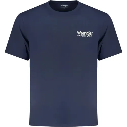 Wrangler - Tops > T-Shirts - Blue - Wrangler - Modalova