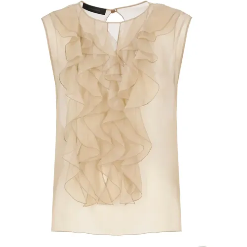 Tops > Sleeveless Tops - - alberta ferretti - Modalova