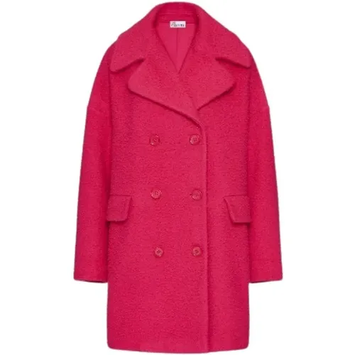 Coats > Double-Breasted Coats - - RED Valentino - Modalova