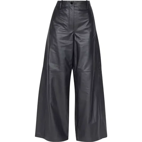 Trousers > Wide Trousers - - Tela - Modalova