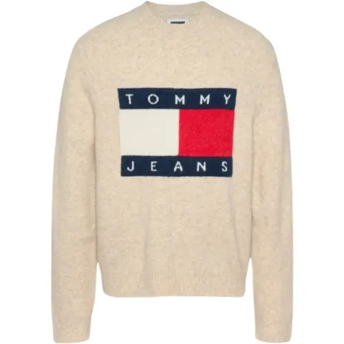 Knitwear > Round-neck Knitwear - - Tommy Jeans - Modalova