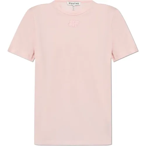 Munthe - Tops > T-Shirts - Pink - Munthe - Modalova