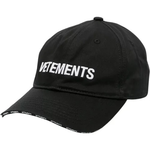Accessories > Hats > Caps - - Vetements - Modalova