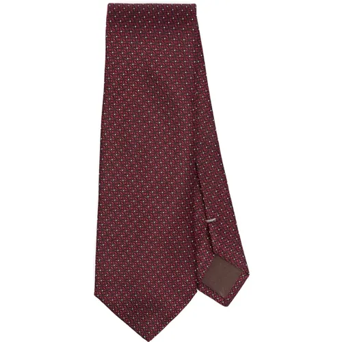 Canali - Accessories > Ties - Red - Canali - Modalova